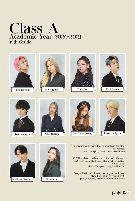 kpop txt tomorrow x together itzy school yearbook edit Txt School Photo, Txt School Id, Kpop Yearbook Template, Blackpink School Photo Edit, Kpop School Picture, School Yearbook Template Aesthetic, Kpop School Id, Kpop Class Edit, Yearbook Template Ideas