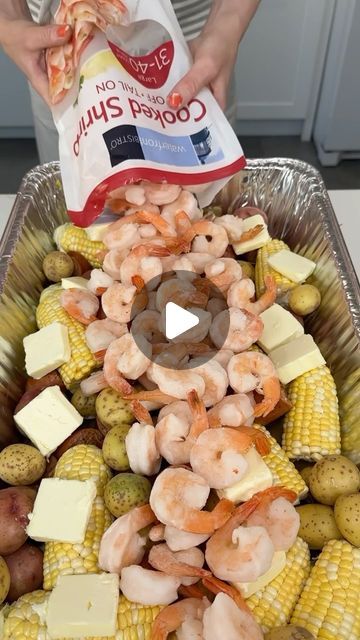 Elaine Carols Kitchen, Seafood Boil Party, Shrimp Boil Recipe, Seafood Party, Seafood Dish Recipes, Country Boil, Low Country Boil, Seafood Bake, Seafood Boil Recipes