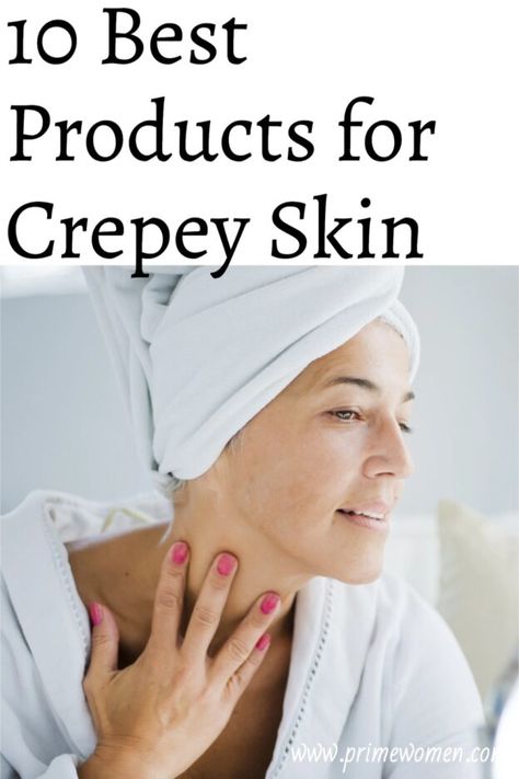 Crepy Skin, Crepe Skin, Creepy Skin, Oak Cabinet, Best Lotion, Crepey Skin, Skin Care Wrinkles, Younger Skin, Saggy Skin