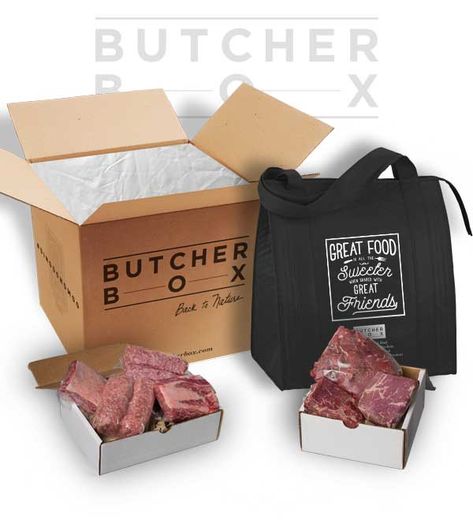 The Perfect Grilling Gift (to Someone Else or Yourself!) - Fit Bottomed Girls Carnicerias Ideas, Meat Butcher, Butcher Box, Meat Box, Meat Store, Meat Delivery, Meat Packing, Pumpkin Pudding, Meat Shop