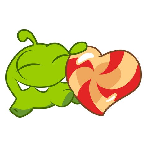 Cut The Rope Om Nom, Heart Shaped Candy, Cut The Ropes, Candy Stickers, Chrome Web, Puzzle Games, Cute Cartoon Drawings, Frog And Toad, Kid Core