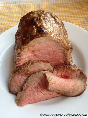 Roast Beef with Mustard Garlic Crust and Horseradish Sauce: Roast Beef with… Horseradish Sauce, Eye Roast, Roast Beast, Holiday Roast, Easy Roast, Roast Beef Recipes, Round Roast, Food Delicious, 4 Ingredient