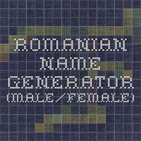 Romanian name generator (male/female) Russian Last Names For Characters, Romanian Last Names, Russian Male Names, Russian Names Female, Russian Last Names, Romanian Names, Russian Names, Last Names For Characters, Character Bank