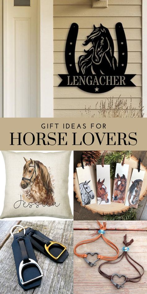 Horse Lover Gifts Diy, Christmas Presents For Teens, Horse Christmas Gifts, Horse Trainer Gifts, Horse Lover Gifts, Horse Shoe Nails, Teen Presents, Iron Anniversary Gifts, The Blacksmith