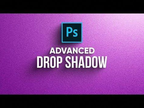 This is MUCH BETTER Than Drop Shadow in Photoshop! - YouTube #PhotoshopGraphics Shadow In Photoshop, Photoshop Tutorial Graphics, Photoshop Youtube, Cool Photoshop, Photoshop Collage, Beginner Photo Editing, Photoshop For Photographers, Drop Shadow, Photo Editing Photoshop