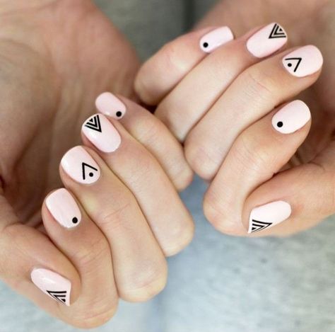 Hipster Nail Art, Hipster Nails, Nail Art Designs Images, Boho Nails, Mens Nails, Geometric Nail Art, Hello Nails, Hippie Nails, Minimalist Nail Art