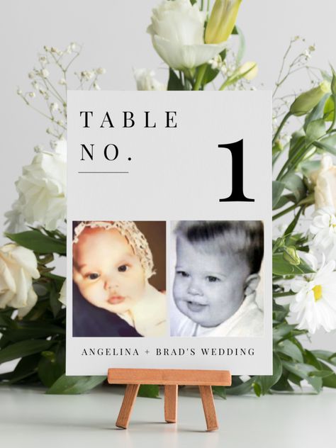 Pictures Of Bride And Groom On Tables, Wedding Picture Centerpieces, Table Numbers Age Of Bride And Groom, Wedding Table Numbers Childhood Pictures, Age Table Numbers Wedding, Table Markers Wedding, Table Numbers Pictures, Wedding Table Numbers Pictures, Wedding Table Numbers With Pictures