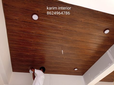 Pvc ceiling Pvc Ceiling Design Bathroom, Pvc Bathroom Ceiling, Pvc Plafond Design, Townhouse Plans, Modern Farmhouse Interior Design, Ceiling Options, Plafon Pvc, Down Ceiling Design, Pvc Ceiling Design