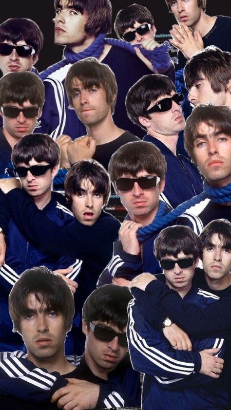 random Liam And Noel, Pretty Good, Guitarist, Oasis, Collage, Music