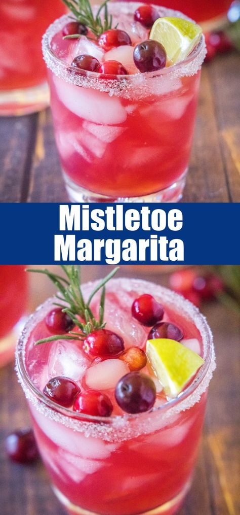 Mistletoe Margarita, Holiday Margaritas, Christmas Sangria, Christmas Drinks Alcohol, Christmas Punch Recipes, Cocktail Drinks Alcoholic, Tequila Drinks, Capri Sun, Boozy Drinks