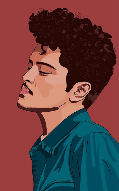 Bruno Mars Painting, Bruno Mars Drawing, Bruno Mars Art, Bruno Mars Poster, Bruno Mars Wallpaper, Bruno Mars Album, Mars Wallpaper, Mars Poster, Bruno Mars Concert