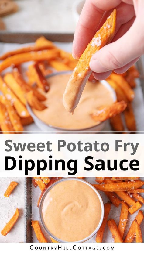 Sweet Potato Dipping Sauce, Sweet Potato Fry Sauce, Sweet Potato Fry Dip, Sweet Potato Fries Dipping Sauce, Hot Honey Mustard, Sweet Potato Fry, Sweet Potato Dip, Cinnamon Yogurt, Sweet Potato Sauce