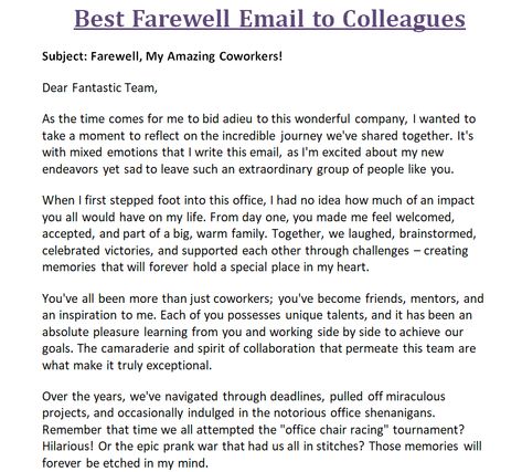 Writing the BEST Farewell Email - 10+ FREE Editable Templates - Day To Day Email Goodbye Messages For Coworkers, Last Day At Work Goodbye Message, Last Day At Work Goodbye Email, Farewell Notes To Coworkers, Farewell Messages For Colleagues, Last Day Of Work Goodbye, Farewell Coworker Message, Farewell To Colleagues Messages, Last Day At Work Goodbye Quotes