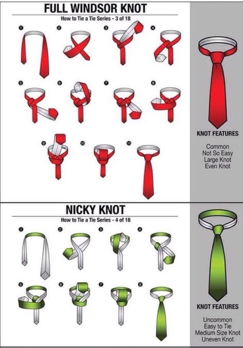 Types Of Tie Knots, Simple Tie Knot, How To Tie A Necktie, Tie A Tie Easy, Cool Tie Knots, Tie Knots Men, Full Windsor Knot, Simpul Dasi, Tie Knot Styles