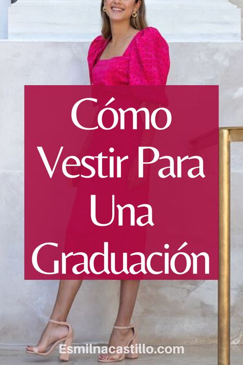 Saber cómo vestir para una graduación es una de las cosas más importantes para celebrar ese día especial. La vestimenta que utilices ese día no solamente es un outfit más, sino que te permite representar el esfuerzo y todas las noches de desvelo que tuviste que pasar para vivir ese momento. Por ello, es considerable que elijas un atuendo increíble que te haga ver fabulosa y con el que te sientas cómoda. Outfit Para Cena Casual, Outfit Para Fiesta Casual, Ideas Para Graduacion, Outfit Formal Casual, Outfit Grado, Outfit Graduacion, Outfit Semi Formal, Semi Formal Mujer, Outfit Formal Mujer