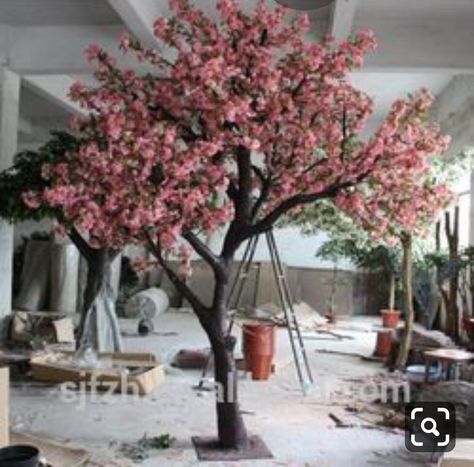 Cherry Blossom Decor, Artificial Cherry Blossom Tree, Artificial Plant Arrangements, Artificial Plants Decor, Cherry Blossom Trees, Artificial Plants Indoor, Artificial Plant Wall, Fleurs Diy, Fake Trees