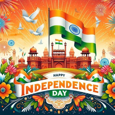 This beautiful 3D illustration is illustrated for Happy Indian Independence Day Indian Independence, Indian Independence Day, Independence Day Images, Stationery Templates, Business Card Maker, Flyer Maker, Poster Maker, Card Banner, Poster Invitation