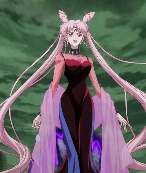 Black Lady Black Lady Sailor Moon, Chibiusa Tsukino, Queen Of Darkness, Sailor Moon Villains, Princesa Serenity, Sailor Moon Fashion, Anime Retro, Sailor Moon Girls, Sailor Moon Fan Art