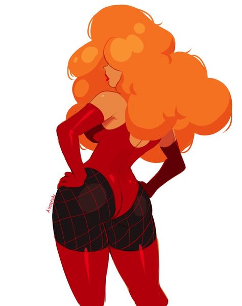 Sara Bellum Fanart, Miss Bellum, Ms Bellum, Sara Bellum, Monster Girl Encyclopedia, Cartoon As Anime, Puff Girl, Anime Fnaf, Superhero Design