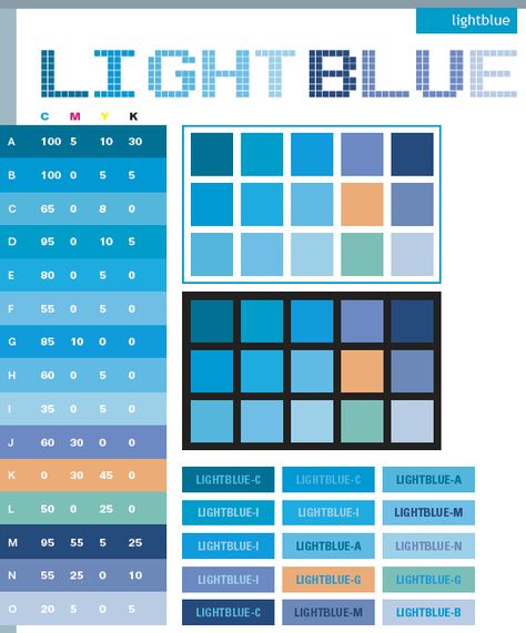 Light blue color scheme Cmyk Color Palette, Warm Color Schemes, Grey Color Scheme, Gray Tones, Room Color Schemes, Blue Color Schemes, Color Palette Design, Color Tones, Grey Tones