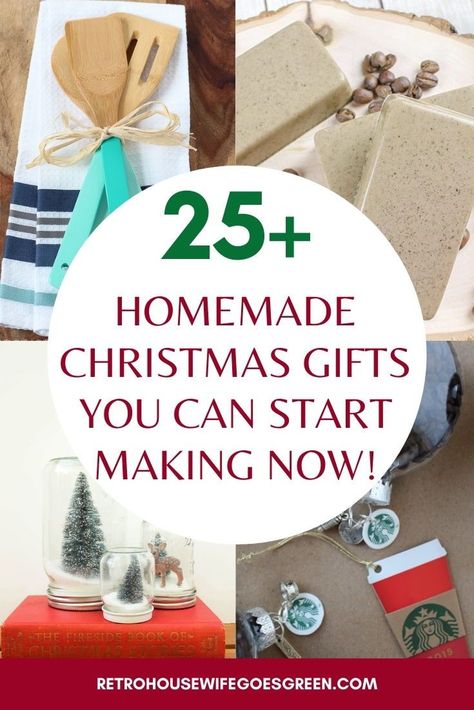 Easy Homemade Christmas Gifts, Diy Christmas Gifts For Family, Christmas Gifts To Make, Handmade Holiday Gifts, Diy Christmas Gifts Cheap, Retro Housewife, Christmas Giveaways, Last Minute Christmas Gifts, Christmas Planning