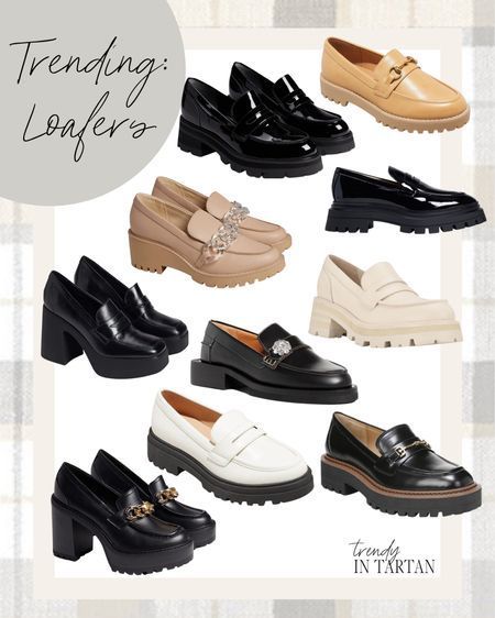 Fashionable Shoes Woman, Loaf Shoes Women Outfit, Chunky Loafer Mules Outfit, Women’s Platform Loafers, Old Money Outfits Loafers, Types Of Loafers For Women, Women Loafer Shoes, Lufer Shoe Outfit, Loferebi Shoes Outfit