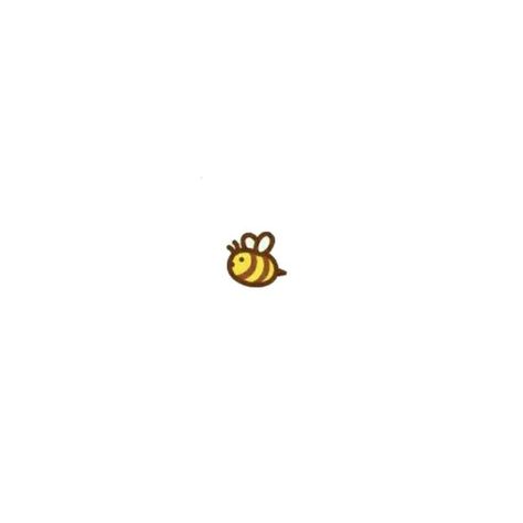 Tiny Bee Drawing, Bee Tattoo Ideas Cartoon, Tiny Cartoon Drawings, Mini Drawings Animals, Easy Bee Tattoo, Bee Wallpaper Cute, Cute Bee Doodle, Bee Tattoo Cartoon, Tiny Easy Drawings