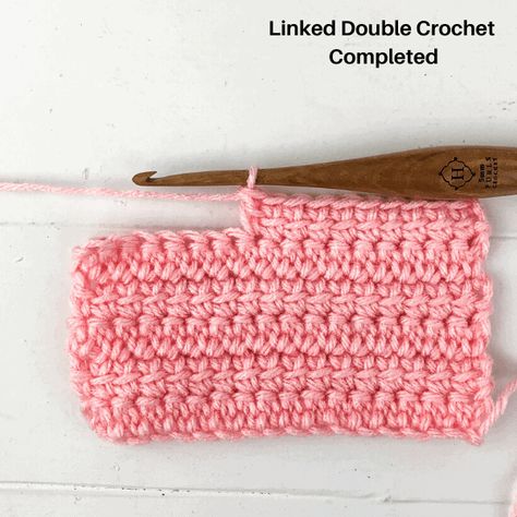 Linked Double Crochet, Double Crochet Stitch Tutorial, Crochet Patterns Blanket, Winding Road Crochet, 100 Crochet Stitches, Crochet Stitch Tutorial, Scrap Yarn Crochet, Crochet Baby Blanket Free Pattern, Crochet Stitches Diagram