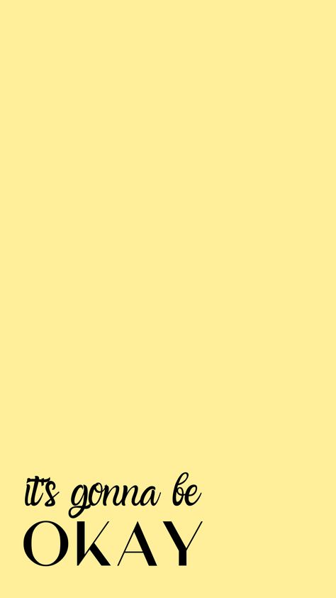 Pastel Yellow Wallpaper Iphone, Cute Yellow Wallpapers, Pastel Yellow Aesthetic Wallpaper, Yellow Wallpaper Iphone, Aesthetic Yellow Wallpaper, Yellow Wallpapers, Minimal Quotes, Yellow Quotes, Yellow Words