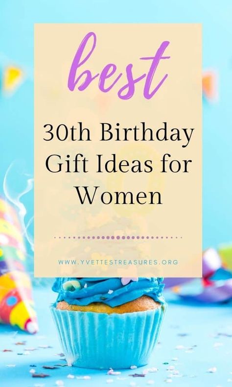 30th Birthday gift ideas for women 30 Days Of Birthday Gifts, Unique 30th Birthday Gifts For Women, Friends 30th Birthday Gift, Birthday Gift For 30th Birthday Women, 30th Birthday For Women Gifts, 30ty Birthday Ideas For Her, Cute 30th Birthday Gifts, 30th Birthday Gifts For Women Turning 30, Presents For 30th Birthday Woman