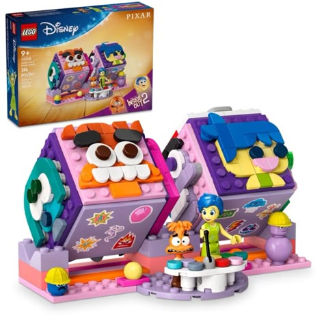 Inside Out 2 Merchandise Disney Lego Sets, Игрушки Funko Pop, Best Lego Sets, Farm Animal Toys, Shop Lego, Disney Inside Out, Inside Out 2, Toy Display, Disney Gift