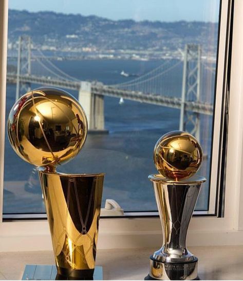 Larry O'Brien NBA Championship Trophy & NBA Finals MVP Trophy Mvp Trophy Nba, Larry O'brien Trophy, Nba Mvp Trophy, Nba Finals Trophy, Nba Trophy, Nba Championship Trophy, Celtics Wallpaper, Basketball Trophies, Mvp Trophy