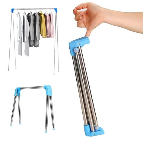 Collapsible Clothes Rack, Camping Laundry, Folding Clothes Rack, Outdoor Drying, Portable Clothes Rack, Drying Rack Laundry, Garment Rack, Clothes Drying Racks, Wet Clothes