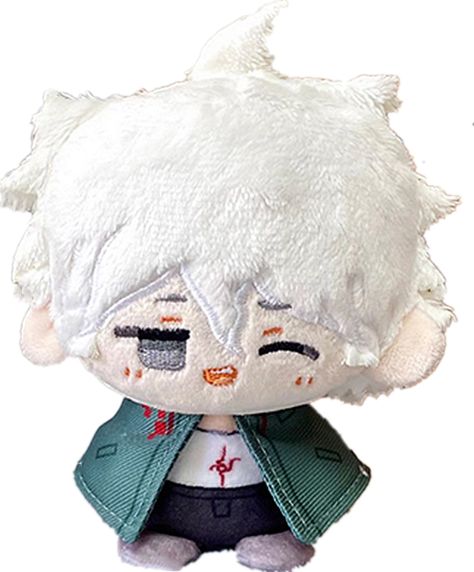 PRICES MAY VARY. ✨【Cute Nagito Komaeda Plush Figure Doll】 Inspired by the character Nagito Komaeda from the Japanese anime game. It's so cute and a collection for fans. ✨【Size】 4.7" high, very small and cute size, can be used as keychain. ✨【High-Quality Material】 Made of premium short plush and filled with high-quality pp cotton, soft and comfortable. ✨【Home Decoration】 Delicate and compact, this doll can be used as a home decoration. This little thing can be placed in the bedroom, living room, Nagito Plush, Danganronpa Figures, Omodoki Dolls, Cotton Doll, Sewing Bags, Comfortable Home, Nagito Komaeda, Room Desk, Child Day