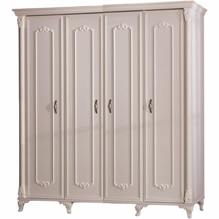 Harriet Bee Helen Armoire | Wayfair French Provincial Armoire, Kids Armoire, Kids Daybed, Pink Wardrobe, Bespoke Wardrobe, 4 Door Wardrobe, Dream Master, Wood Armoire, Basement Bedroom