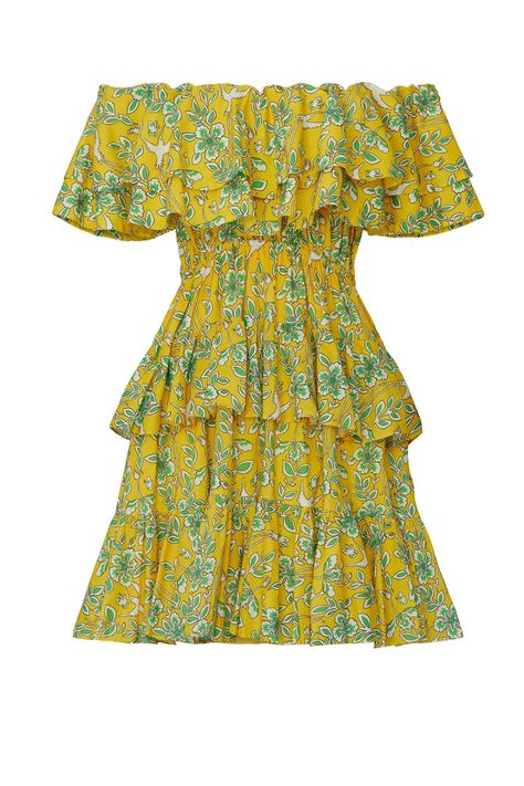 Spring Fun, Rent The Runway, Rhodes, Dress First, Printed Cotton, What To Wear, Off The Shoulder, Shoulder Dress, Floral Prints