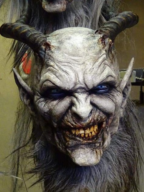 Horror Concept, Krampus Mask, Horror Masks, Ghost Halloween, Halloween Ghosts, Paper Mache, Rapunzel, Pinterest Likes, Lion Sculpture