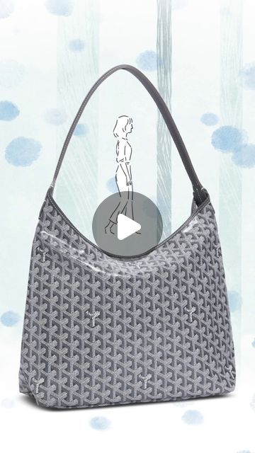 Maison Goyard on Instagram: "HAUTE BOHEMIAN  As a tribute to the “Compagnons de Rivière”, the log-driver ancestors of the Goyard family, whose legacy is very much alive in today’s Maison, our workshops have crafted the Bohème, a spirited bag inspired by the humble haversack they favoured.  Light & soft yet sturdy, bohemian & carefree, yet alluring, the Bohème bag embodies a certain art of wandering chic, for which Goyard has been an advocate since 1853.  #goyard" Goyard Hobo Bag, Very Much Alive, Haute Bohemian, Bohemian Bags, Hobo Bag, Log, Instagram, Art