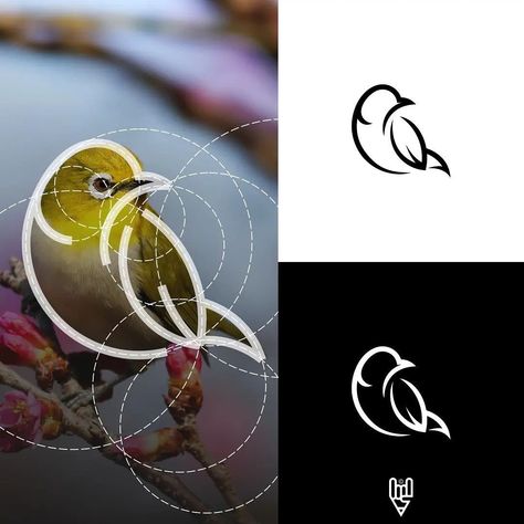 Bird Logo Inspiration, Logo Fleur, Bird Logo Design, Inspiration Logo Design, Bird Graphic, Bird Logo, Creation Art, Luxury Logo Design, Bird Logos