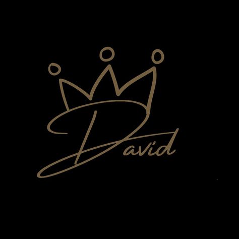 Hand crafted name art David Tattoo Names For Men, David Wallpaper, David Name, David Tattoo, Name Drawings, Gallery Wall Layout, King David, Name Wallpaper, Name Tattoo