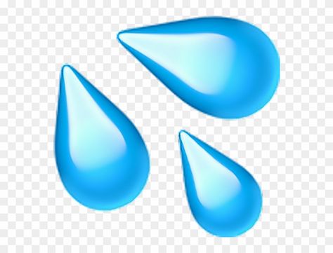 Water Emoji, Wave Emoji, Water Drop Vector, Emoji Art, Water Water, Water Droplets, Vector Png, Clipart Images, Png Clipart