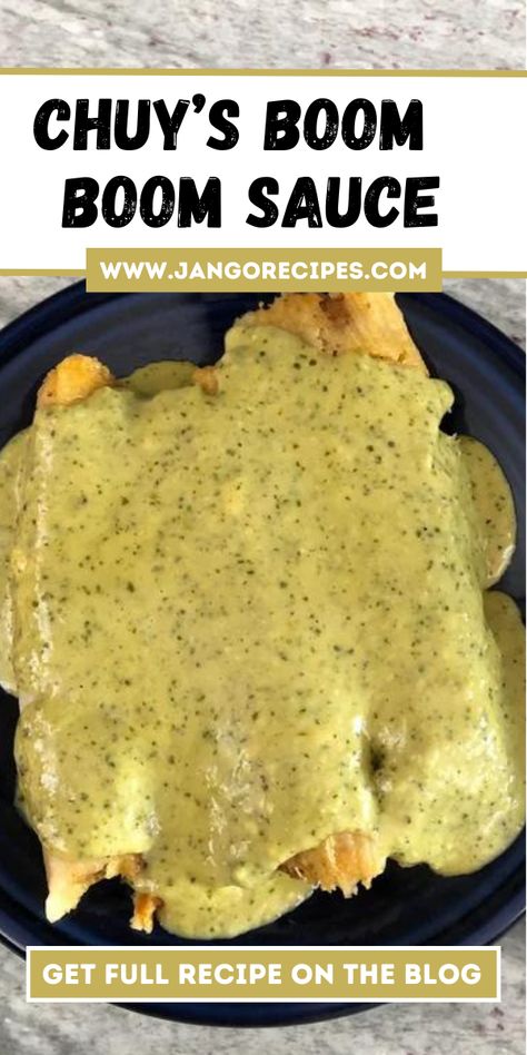 Copycat Chuys Boom Boom Sauce, Chuys Chicka Chicka Boom Boom Sauce, Boom Boom Sauce Chuys, Chuy’s Boom Boom Sauce Recipe, Chuy’s Copycat Recipes, Chuys Boom Boom Enchiladas, Chuys Queso Recipe Copycat, Chuys Boom Boom Sauce Recipe, Chuys Copycat Recipes