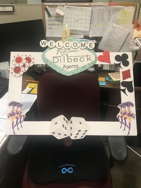 Casino/Las Vegas themed Photo booth frame Casino Photo Booth, Office Awards, Las Vagas, Stag And Doe, Foto Frame, Las Vegas Photos, Work Office Decor, Happy Birthday Frame, Casino Night Party