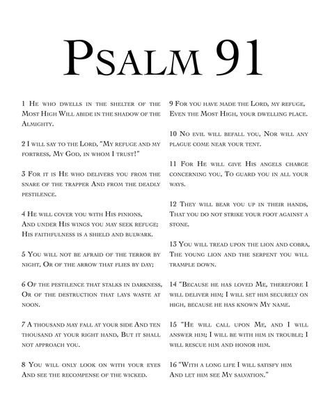 Plsam91 Bible, Psalms 91:11, 91 Psalm, Psalm 91 Prayer, Psalms Quotes, Psalm 91 11, Psalms 91, Motivational Bible Verses, Comforting Bible Verses