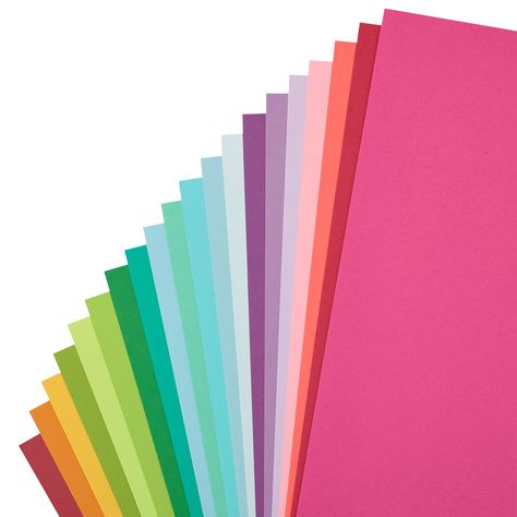 "Buy the Bright Essentials 12\" x 12\" Cardstock Paper Pack by Recollections™, 100 Sheets at Michaels. This cardstock paper pack is a must-have in your craft kit. This cardstock paper pack is a must-have in your craft kit. You can use the colorful sheets of paper to add visual flair to your handmade greeting cards, paper banners, gift tags, favor bags and more. Details: Includes assorted colors 12\" x 12\" (30.5cm x 30.5cm) 65 lb/176 gsm 100 sheets Acid and lignin free Paper | Bright Essentials Paper Craft Greeting Cards, Diy Paper Art, Recycled Paper Crafts, Paper Mache Projects, Craft Projects For Adults, Paper Flower Decor, Paper Birds, Paper Banners, Handmade Flowers Paper