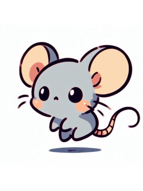 Cute-animal-drawing-idea-cute-little-mouse_34760cc7-ccdf-48b7-a521-b4785a768dfd Small Cute Animal Drawings, Cute Animal To Draw, Chibi Drawings Animals, Kawaii Mouse Drawing, Rat Art Cute, Cute Objects Drawing, Cute Animal Drawings Simple, How To Draw Mouse, Cute Animals Doodles