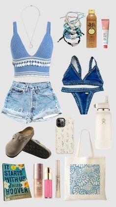 Cute Outfits To Wear In Mexico, Fits For Mexico, Coconutgirl Aesthetic Outfits, Summer Outfits Aesthetic Beach Casual, Summer Vibes Aesthetic Outfit, Aesthetic Summer Jewelry, Beach Aesthetic Clothing, Beach Outfit Layout, Obx Kook Outfits