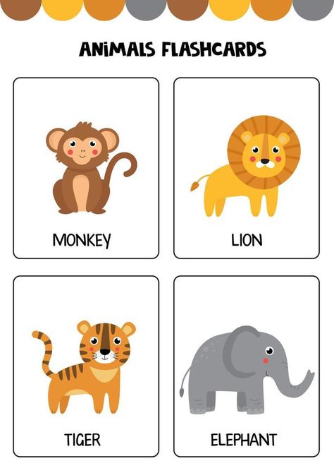 Wild Animals For Preschool, Aesthetic Cartoon Animals, Animals Wallpaper Cartoon, Wild Animals Worksheets For Kids, Animals At The Beach, Cartoon Animals Drawing, Animals As People, Wild Animals Flashcards, Animals Flashcards For Kids