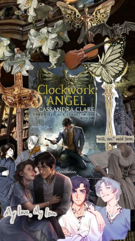 Clockwork Angel by Cassandra Clare #clockworkangel #cassandraclare #books Clockwork Angel Aesthetic, Infernal Devices Quotes, Clockwork Angel, Cassandra Clare Books, Fantasy Romance Books, Infernal Devices, Ya Fantasy, Angel Aesthetic, Book Recs