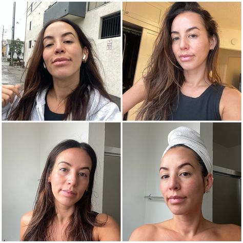 I Went a Whole Week With No Makeup, and Here's What Happened | POPSUGAR Beauty Makeup Vs No Makeup, Makeup Help, Hormonal Acne, Popsugar Beauty, Bare Face, No Makeup, Without Makeup, Work Looks, Aesthetic Makeup